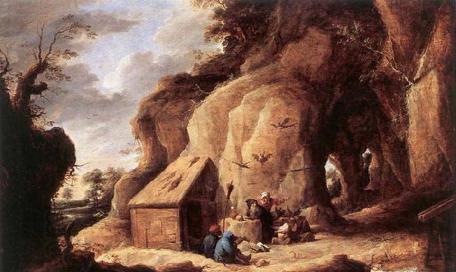 TENIERS, David the Younger The Temptation of St Anthony after China oil painting art